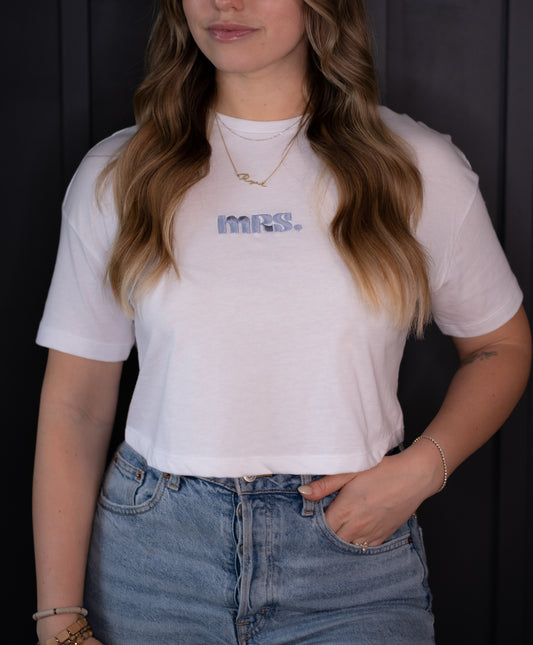 CROPPED TEE - ALTAR WHITE (PRE-ORDER)